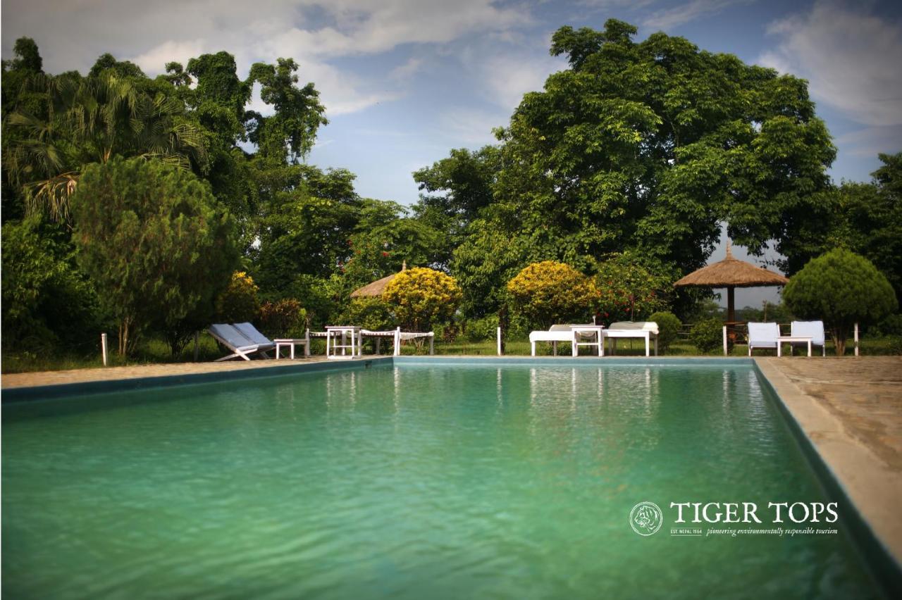 Tiger Tops Tharu Lodge Читван Экстерьер фото